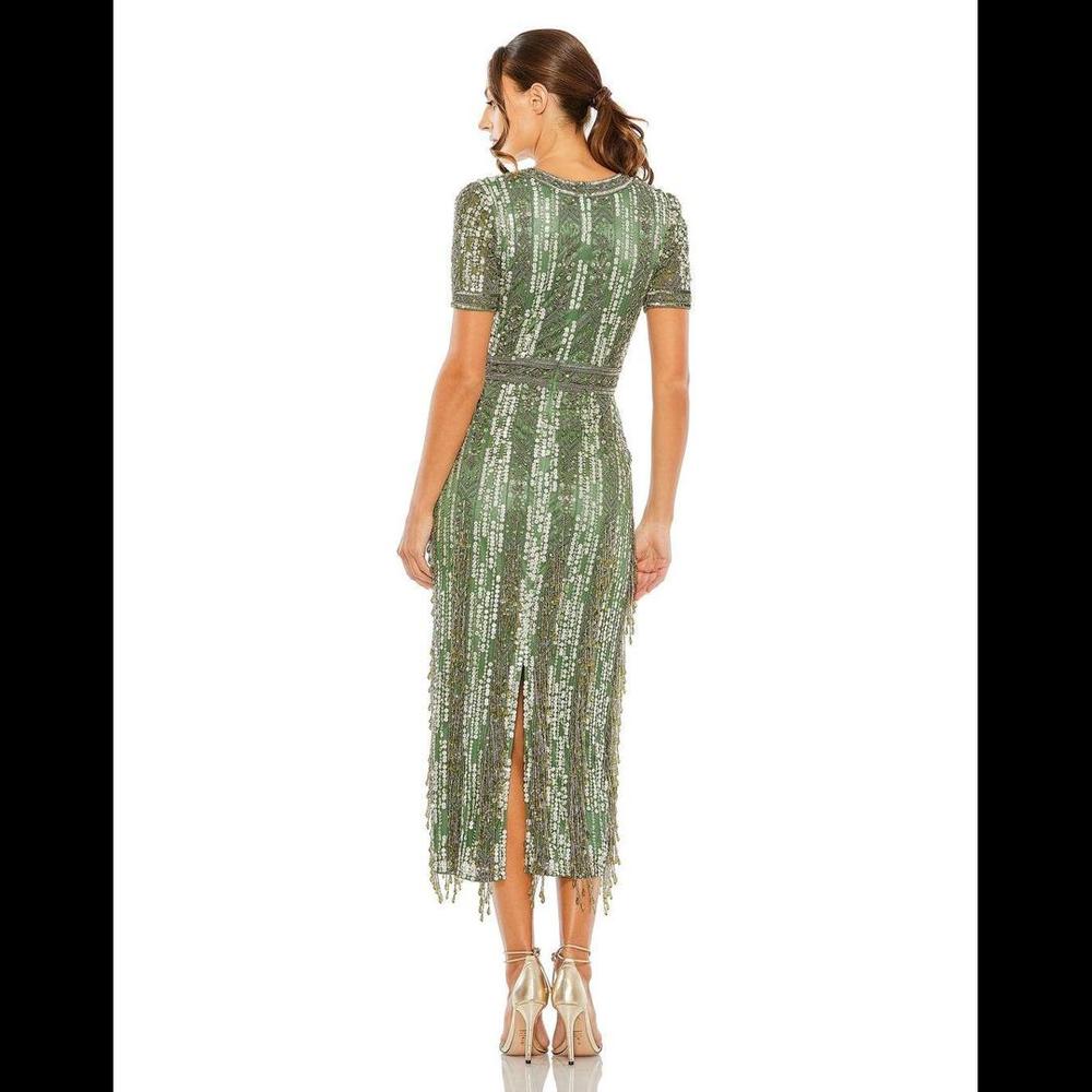 Mac Duggal midi dress size 8
